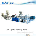 2016 Caivi Brand PVC double screw hot cutting granulating machine line